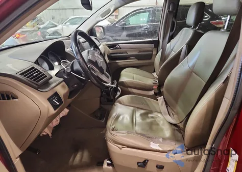 2012 Volkswagen Routan Se из США, поврежденный, VIN 2C4RVABG4CR194230